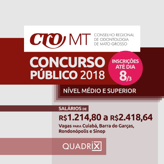 concurso cro de mato grosso