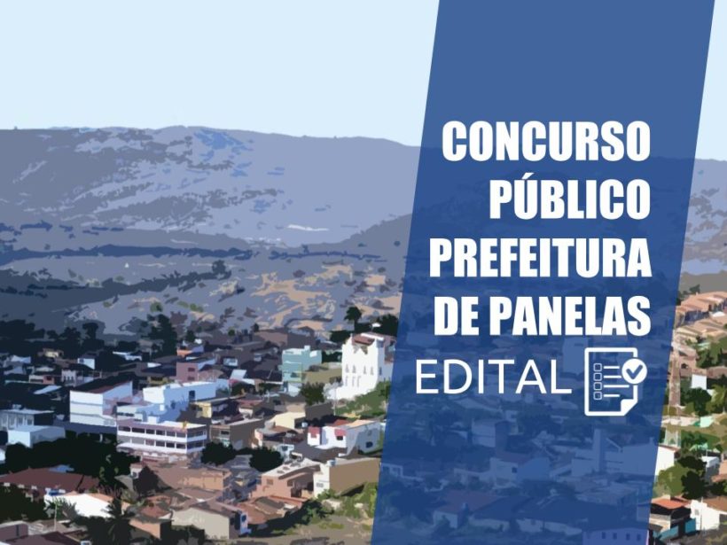 concurso público prefeitura de panelas