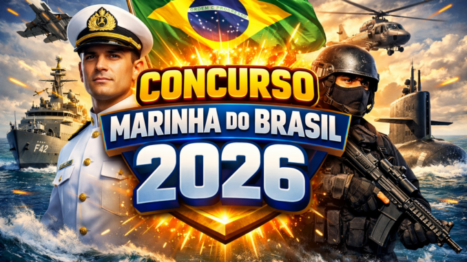 Concurso Marinha do Brasil 2026