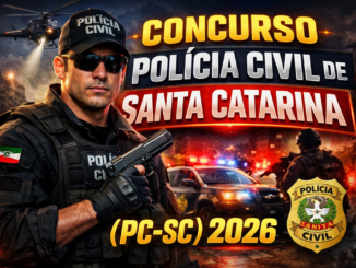 Concurso Polícia Civil de Santa Catarina 2026