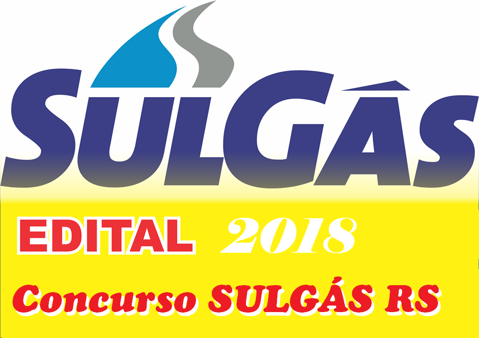 Concurso para a SULGÁS RS 2018