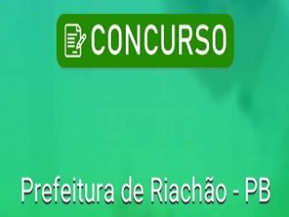 concurso da prefeitura de riachão na paraíba