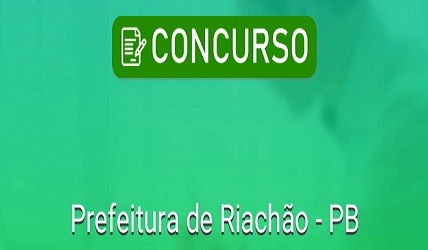 concurso da prefeitura de riachão na paraíba