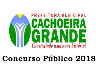 concurso prefeitura de cachoeira grande no maranhão
