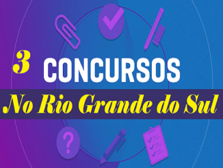 3 concursos abertos no RS em 2018